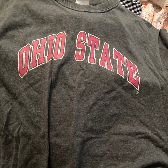 Osu Tops - Ohio state t shirt . Women’s size medium .